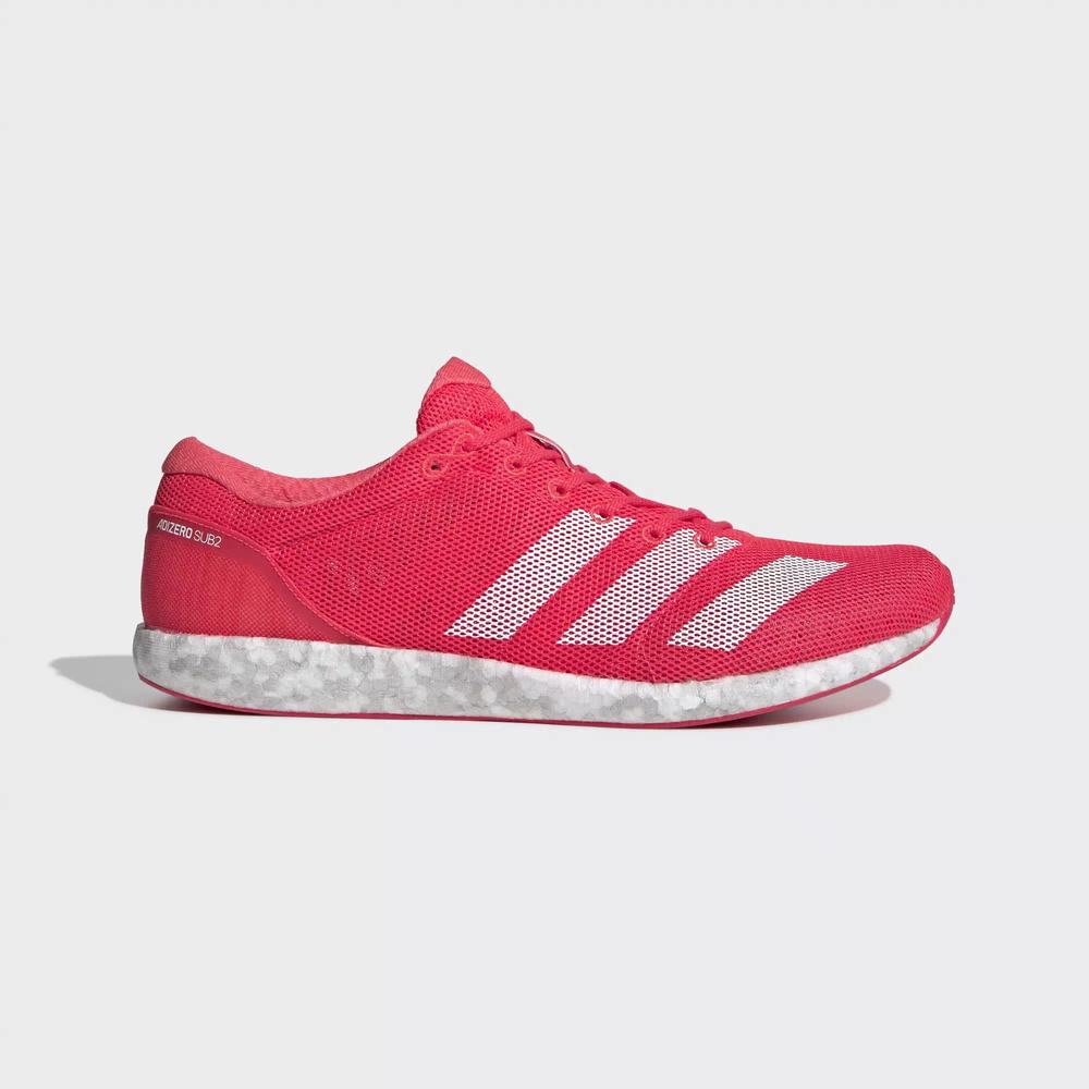 Adidas Adizero Sub 2 Tenis Para Correr Rojos Para Hombre (MX-25541)